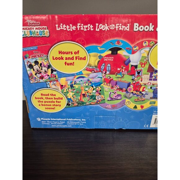 Disney Junior Mickey Little First Look & Find Book & 40-Piece Puzzle Set - Picture 4 of 5